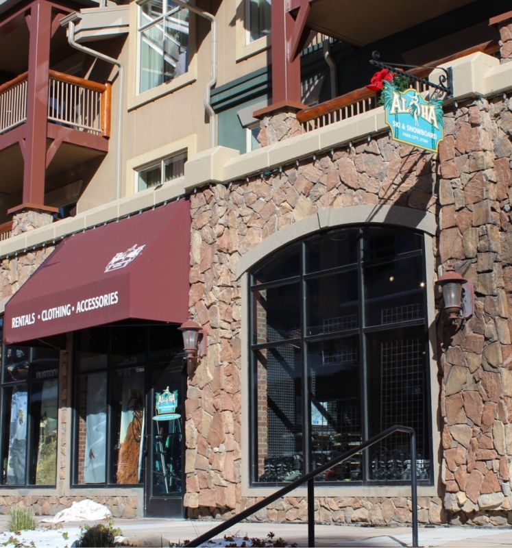 Aloha Ski & Snowboard Rentals Storefront